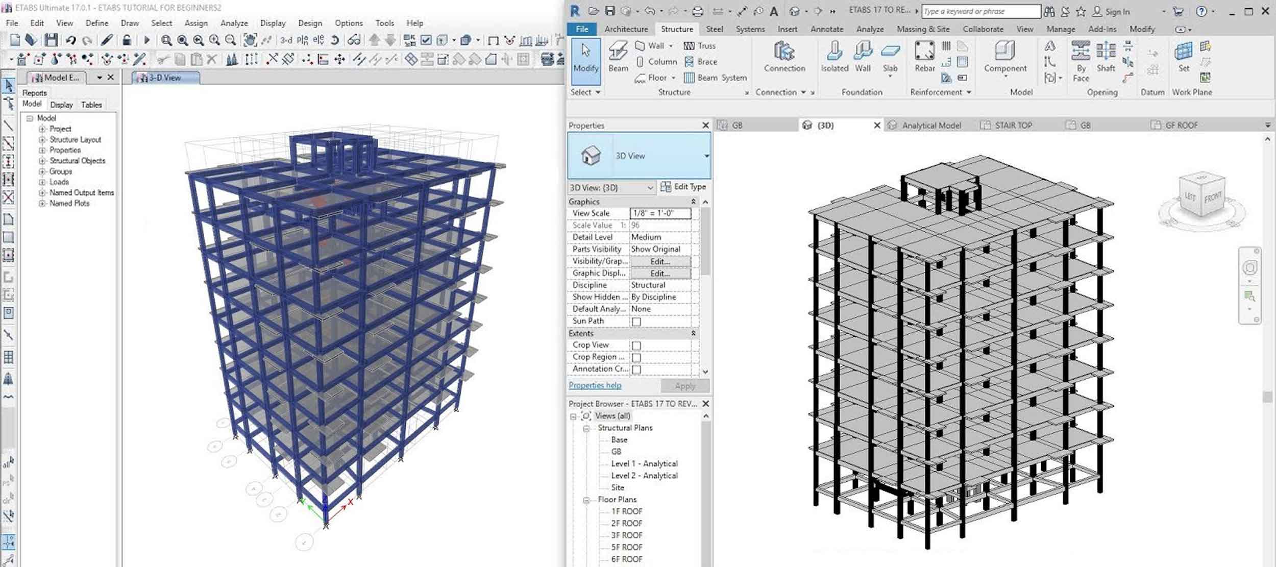 کلاس آموزش ETABS در مهرگان اصفهان